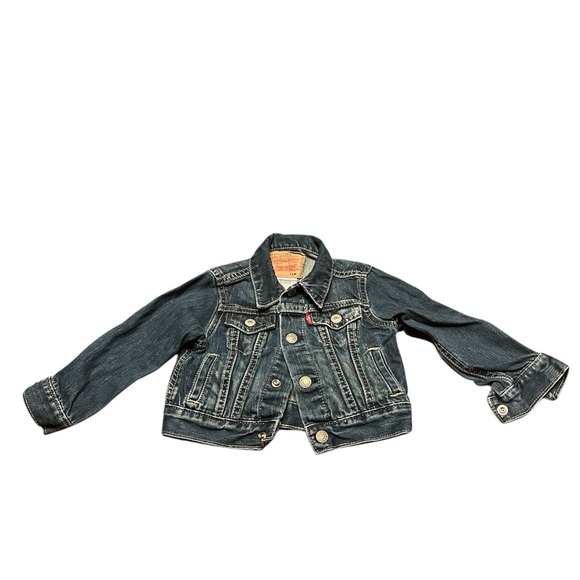 Levi's Original Baby Blue Denim Jean Jacket - 24 months - Picture 6 of 9
